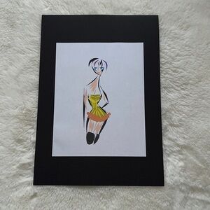 6. Digital art book illustration print by me Sinta Margot book found on amazon